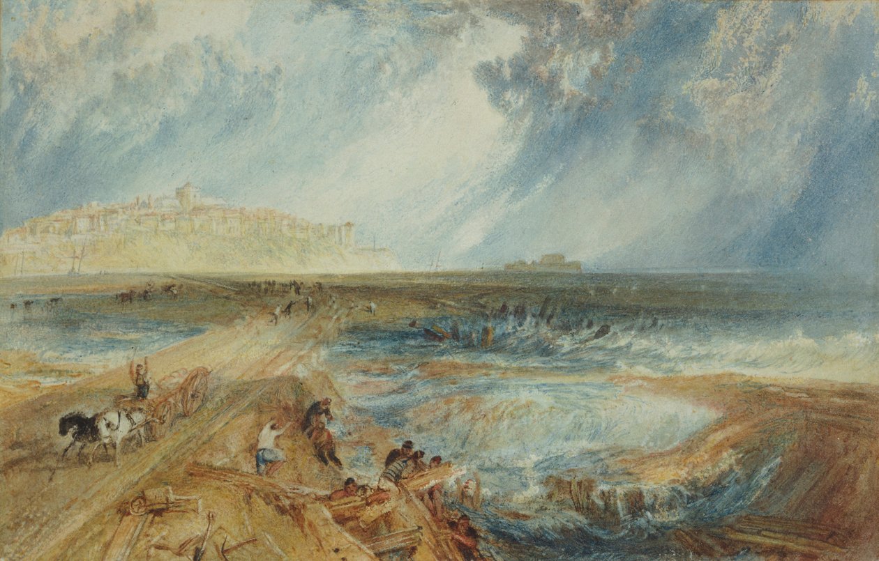 Rye, Sussex door Joseph Mallord William Turner