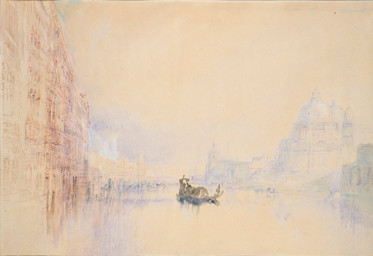 Venetië: het Canal Grande, 1840 door Joseph Mallord William Turner