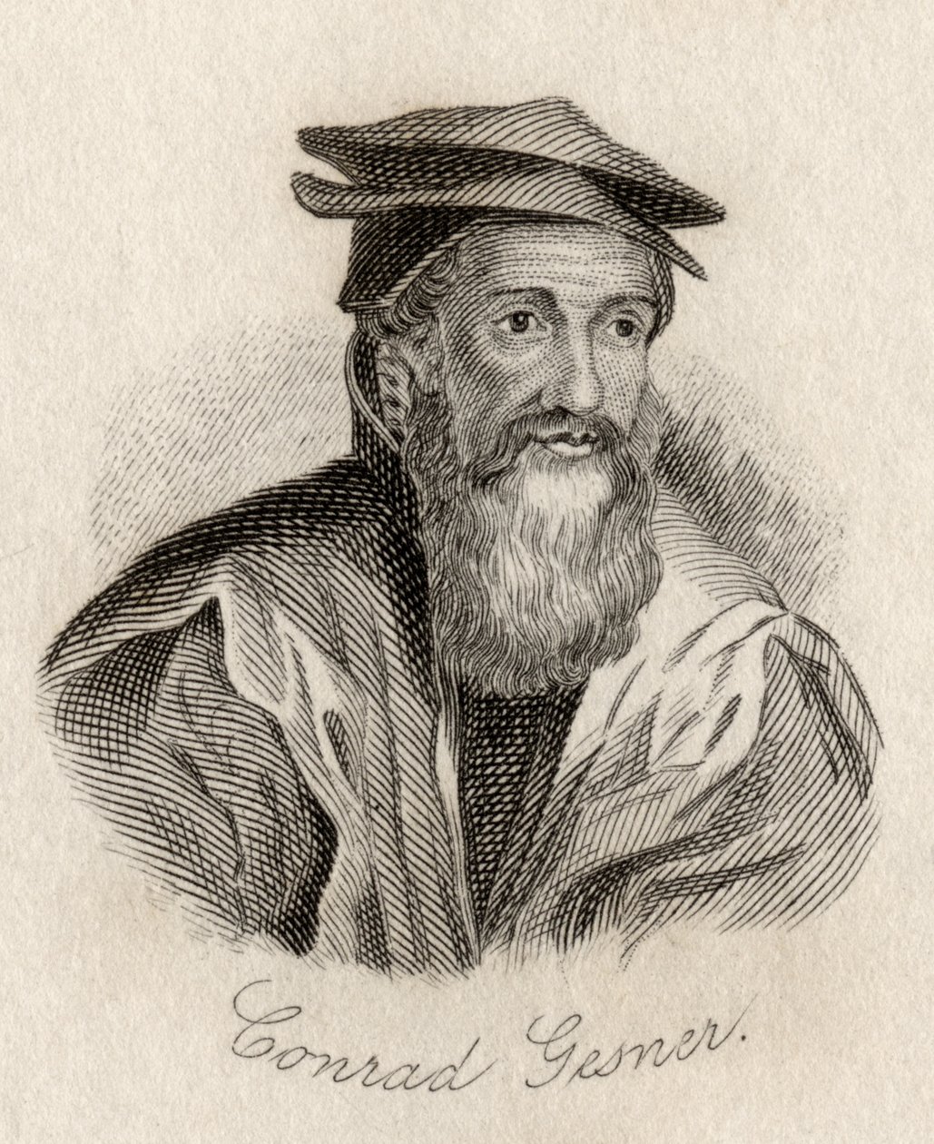 Conrad Gesner door J.W. Cook