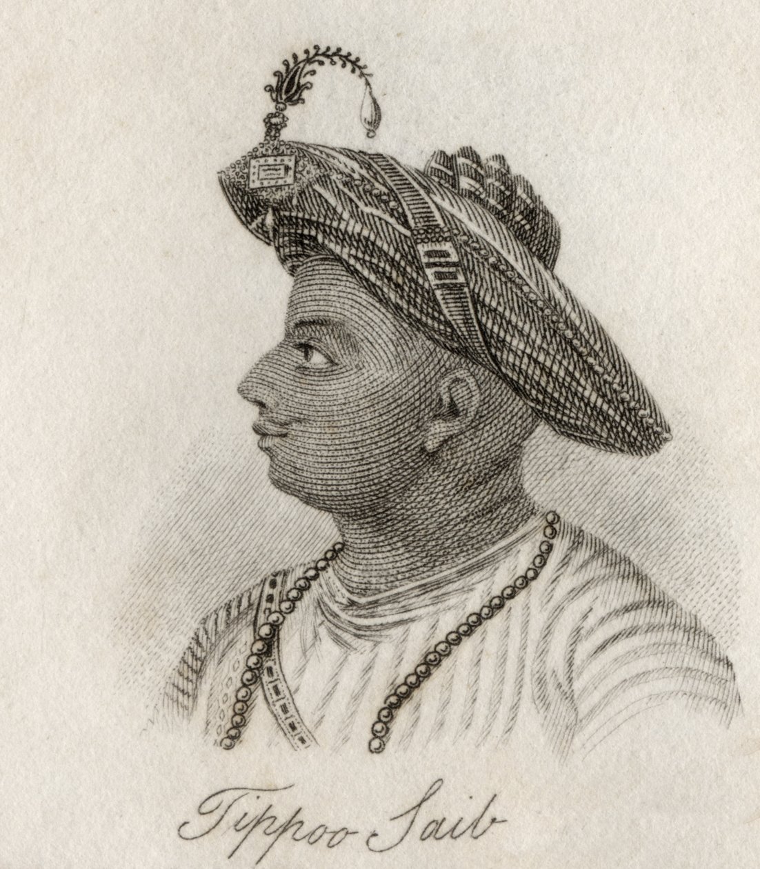 Tippoo-Saib door J.W. Cook