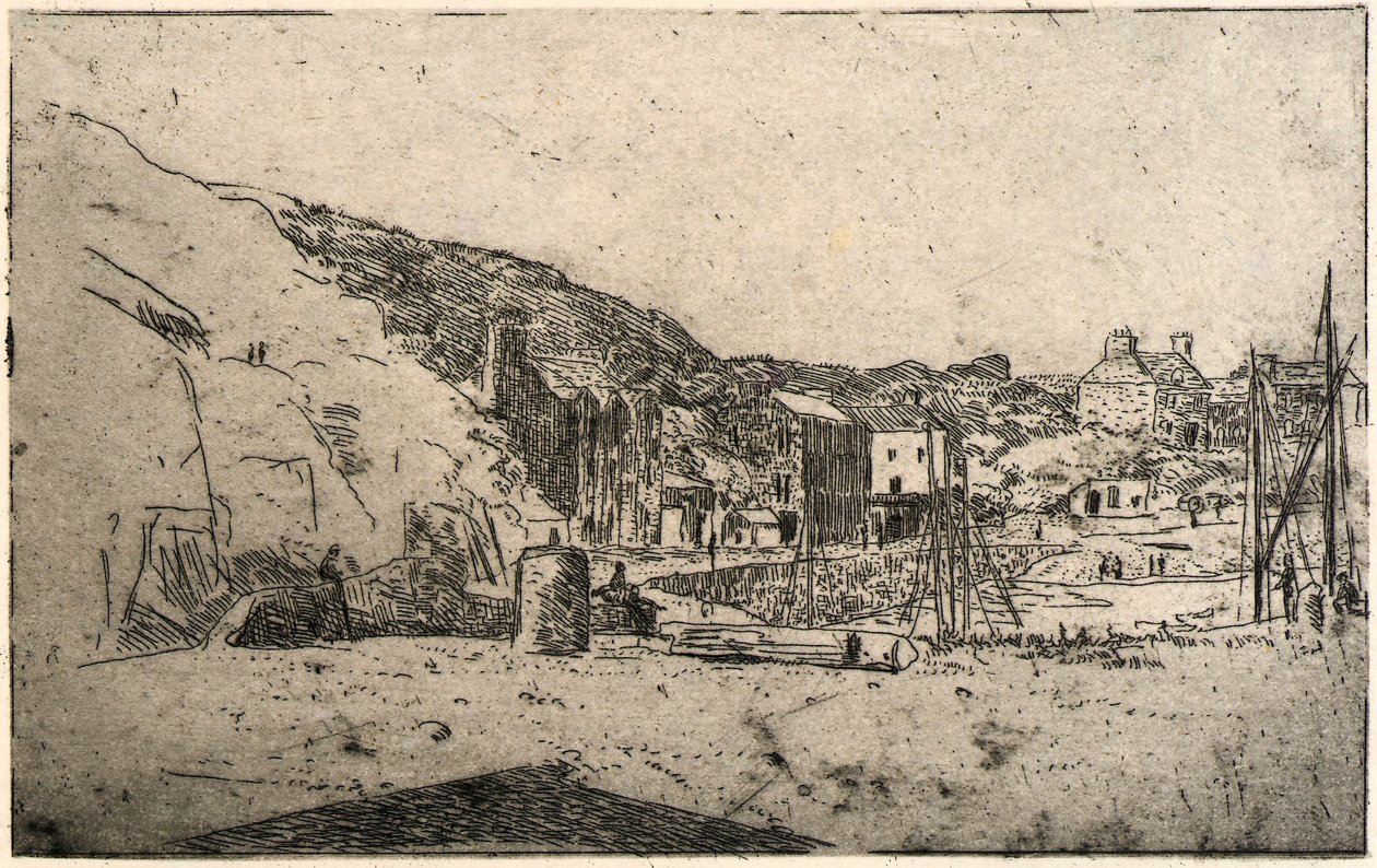 Haven - Eiland van Man door J. Alden Weir