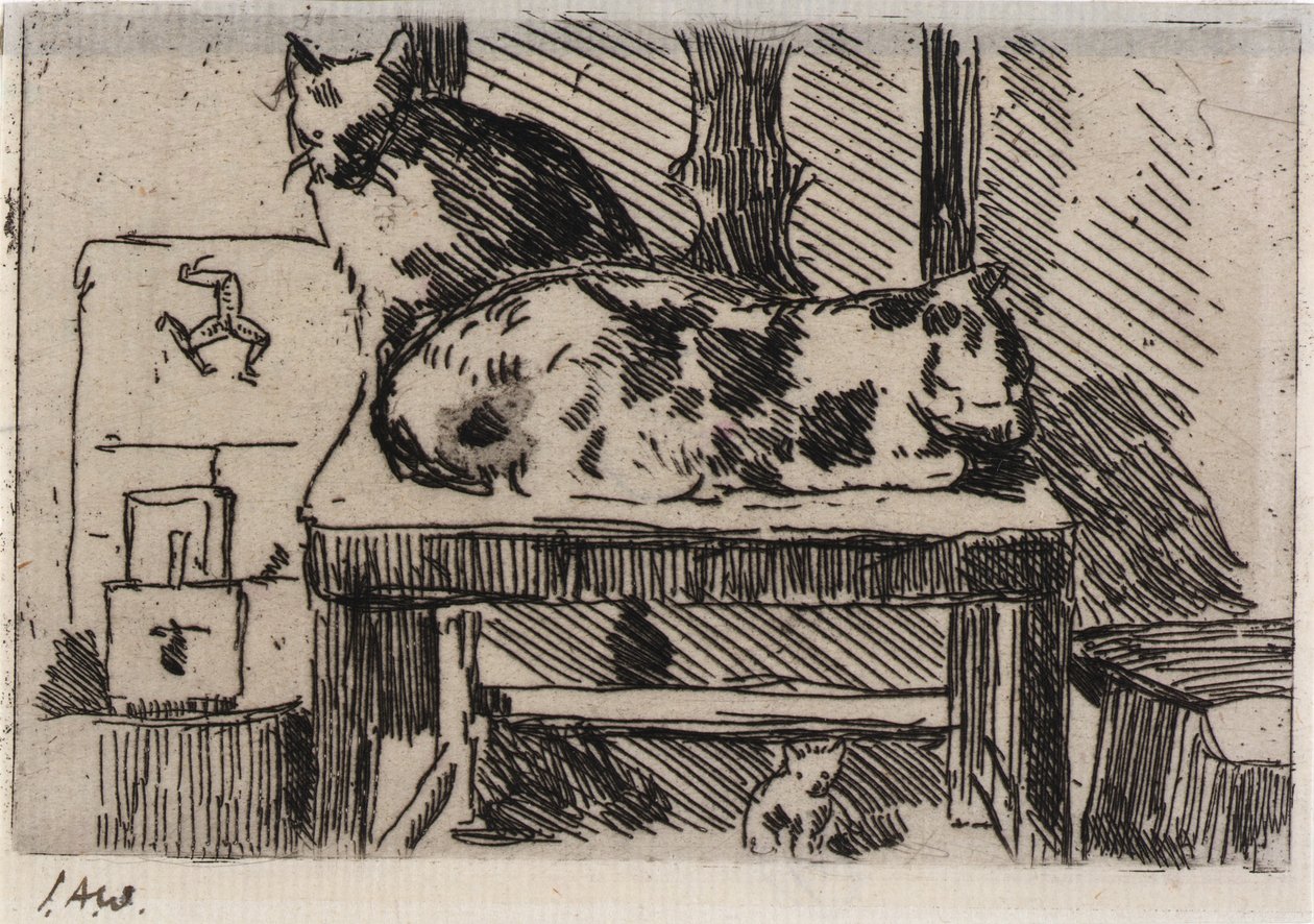 Manx Katten - Eiland Man door J. Alden Weir