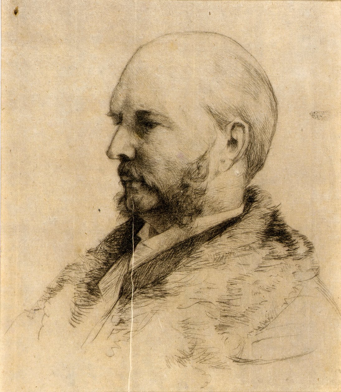 Portret van Robert Hoe door J. Alden Weir