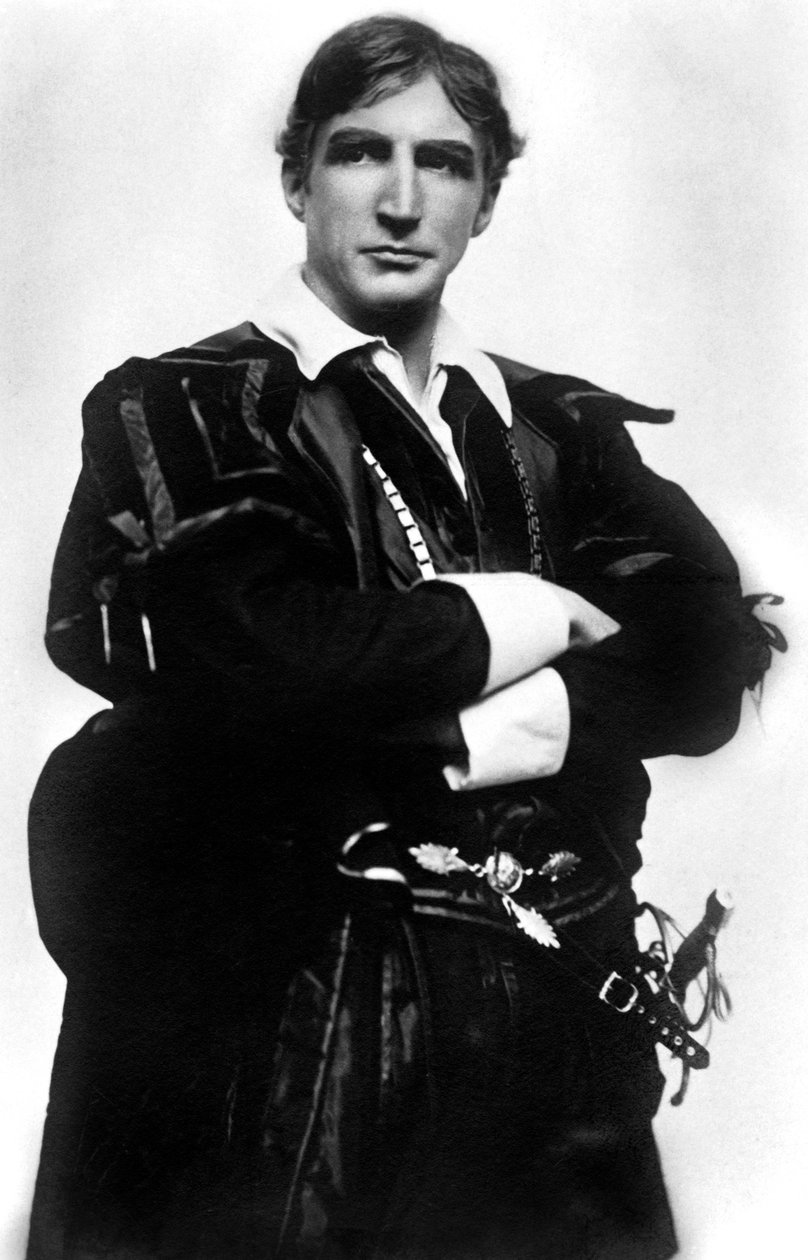 Jerrold Robertshaw 1866-1941, Engelse acteur, begin 20e eeuw door J. Beagles and Co.
