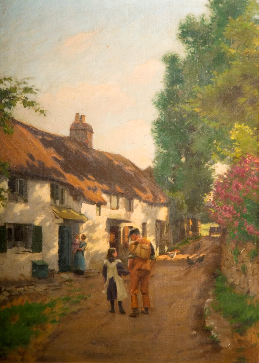 Thuis Langs (Dashpers Lane, Brixham, Devon) door J. Cooke