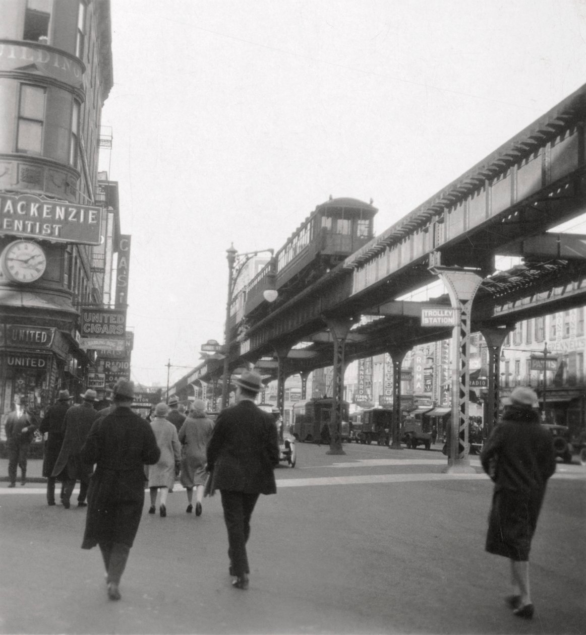 Flatbush Avenue, New York City, VS, 20e eeuw door J. Dearden Holmes