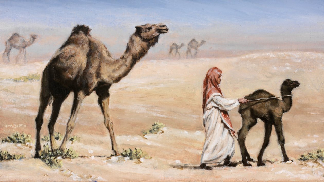 MOEDERS PROBLEMEN, 2008 (olieverfschilderij) door J Hugh L Beattie