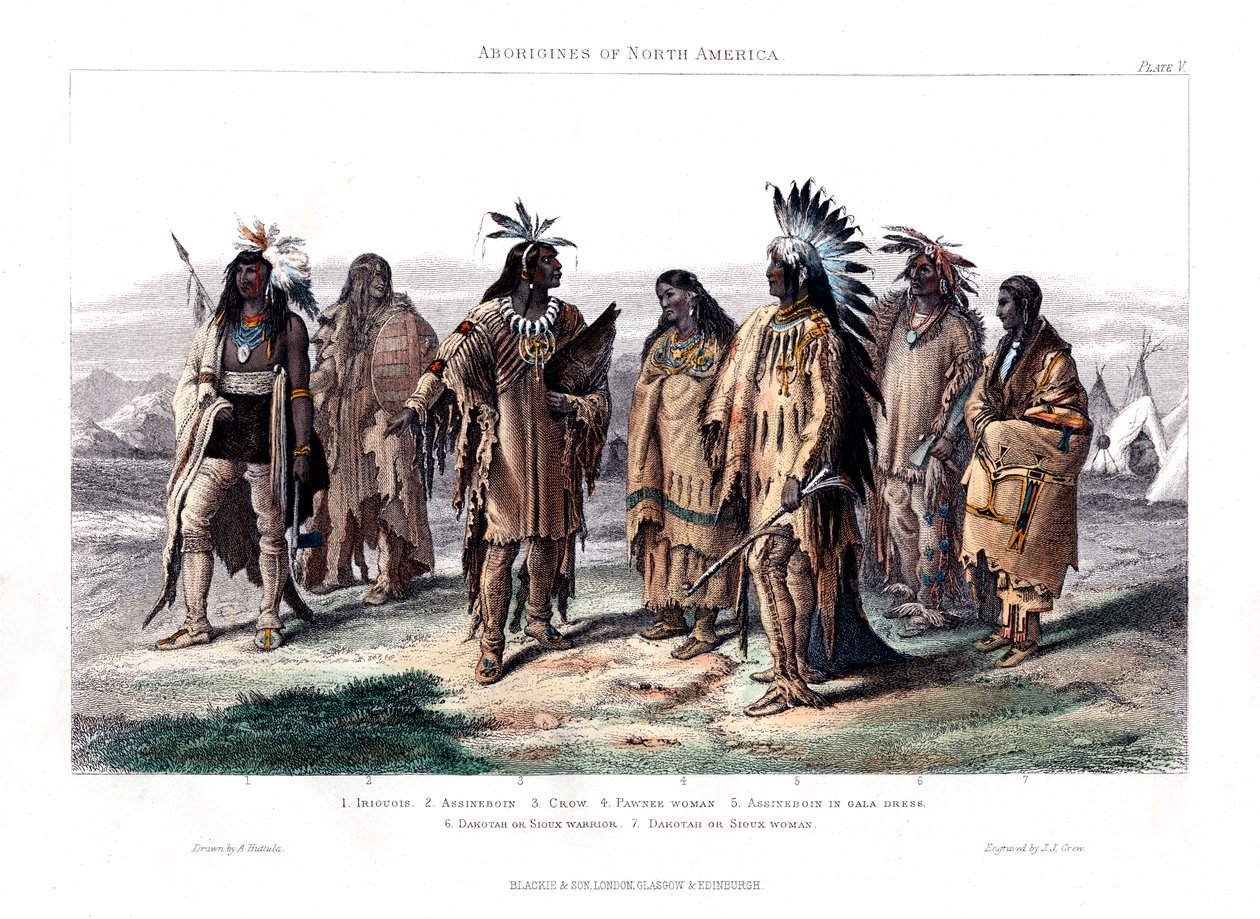 Aboriginals van Noord-Amerika door J. J. Crew