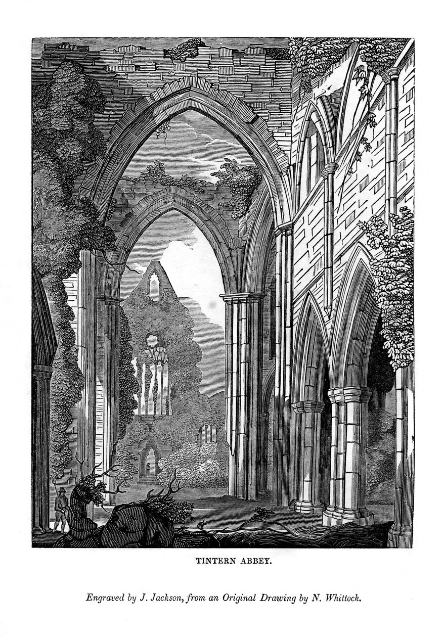 Tintern Abbey, 1843 door J. Jackson