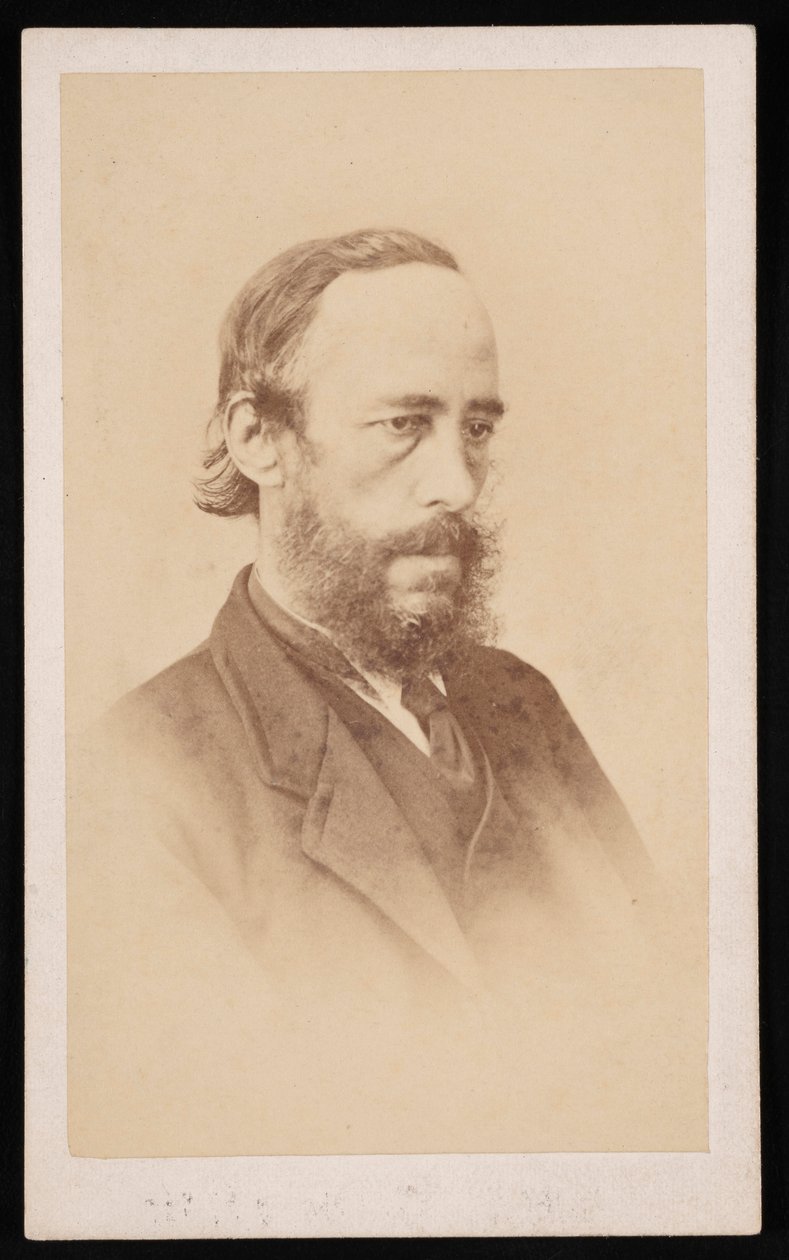 Portret van James Croll 1821-1890, voor 1876 door J McPherson