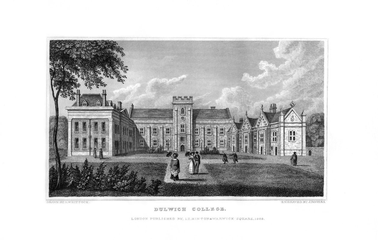 Dulwich College, Londen door J. Rogers