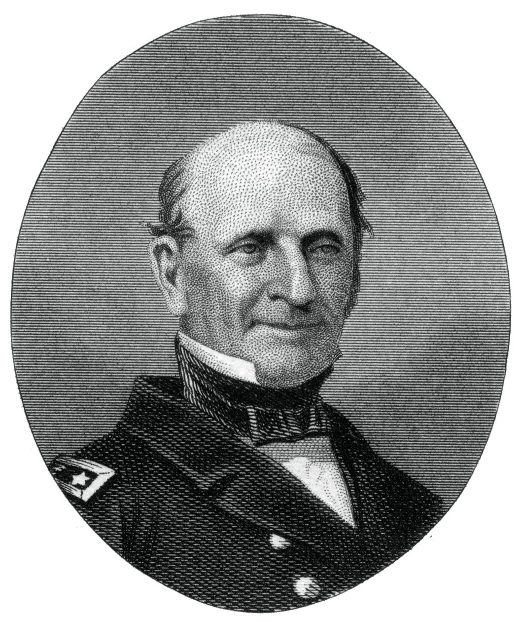 Silas Horton Stringham, admiraal in de Amerikaanse marine, 1862-1867 door J. Rogers
