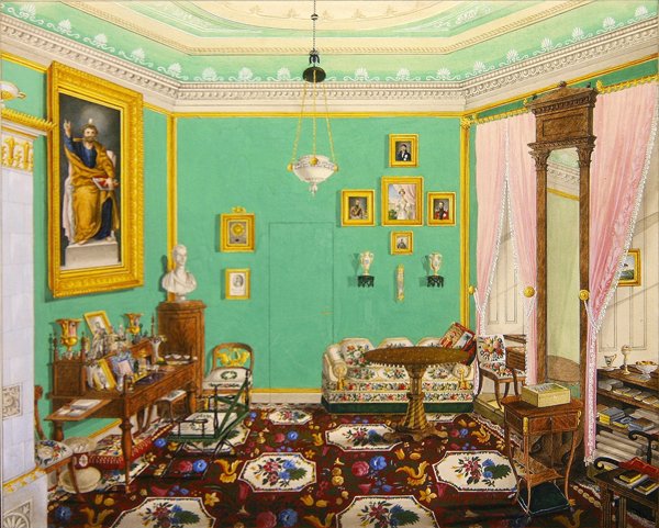 Verzamelaarskast in het Schloss Ballenstedt, Saksen-Anhalt door J. Willing