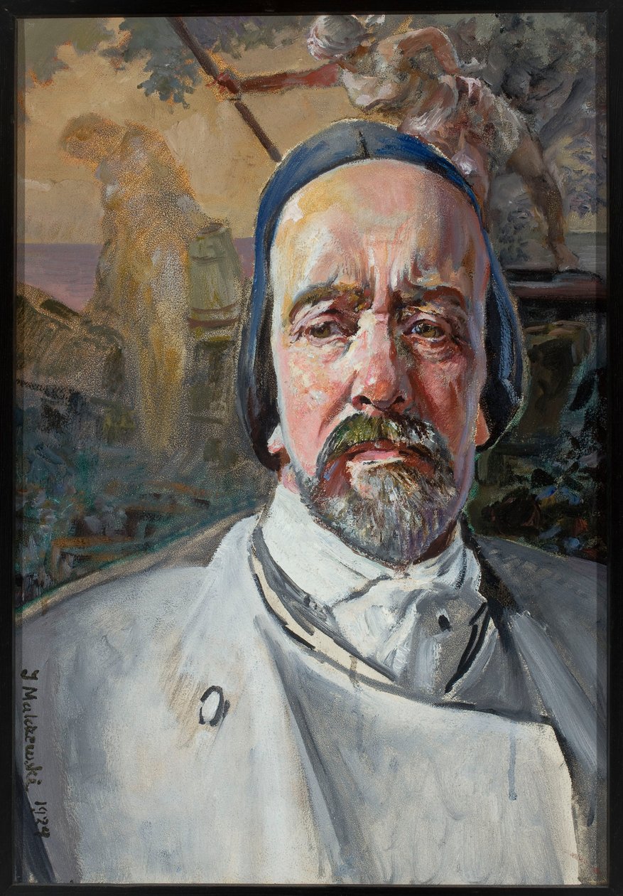 Zelfportret door Jacek Malczewski