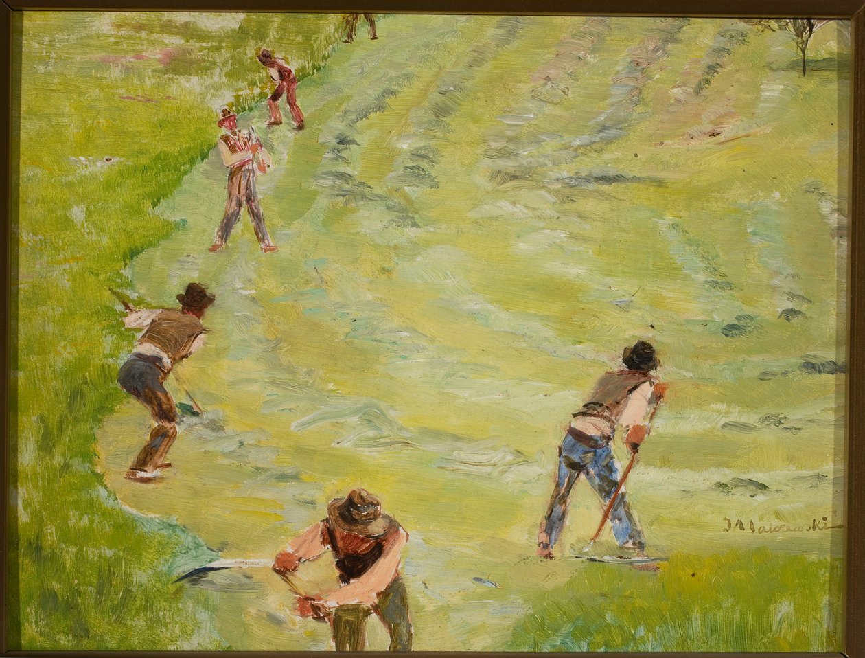 Maaiers door Jacek Malczewski