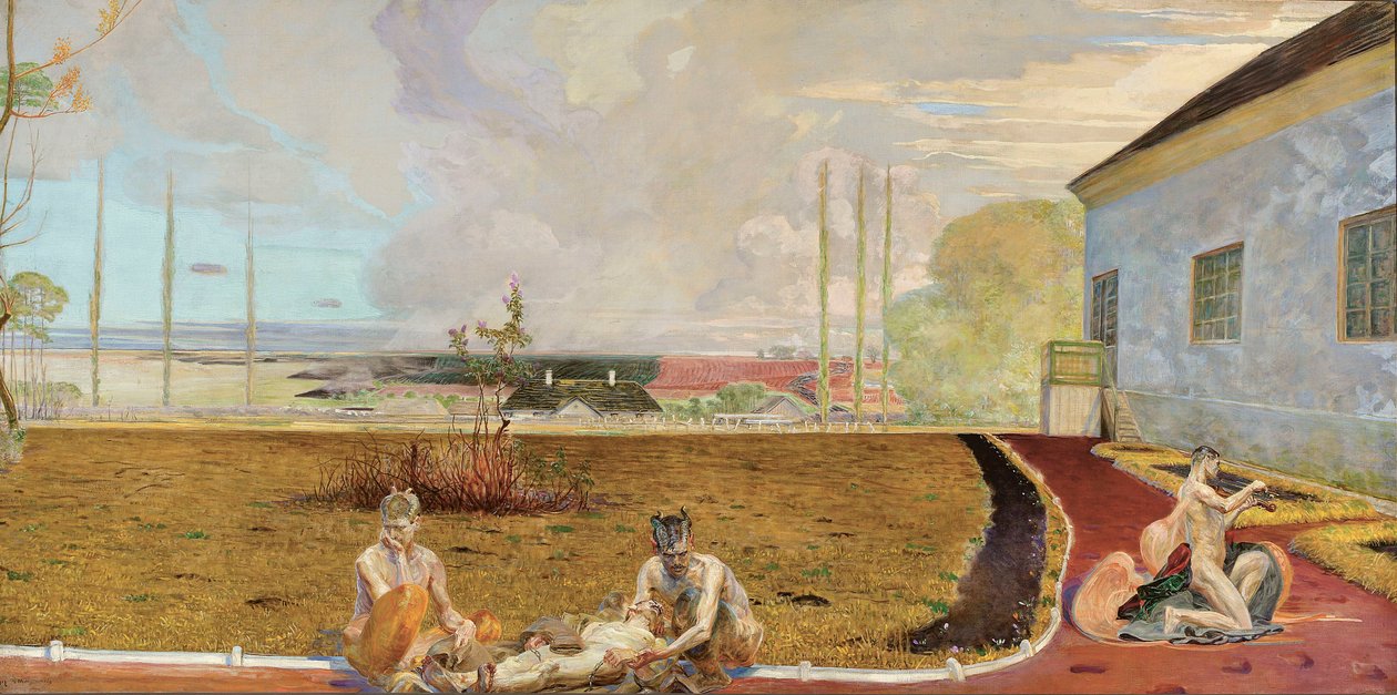 Mijn ziel, uit de cyclus „Mijn leven“ door Jacek Malczewski
