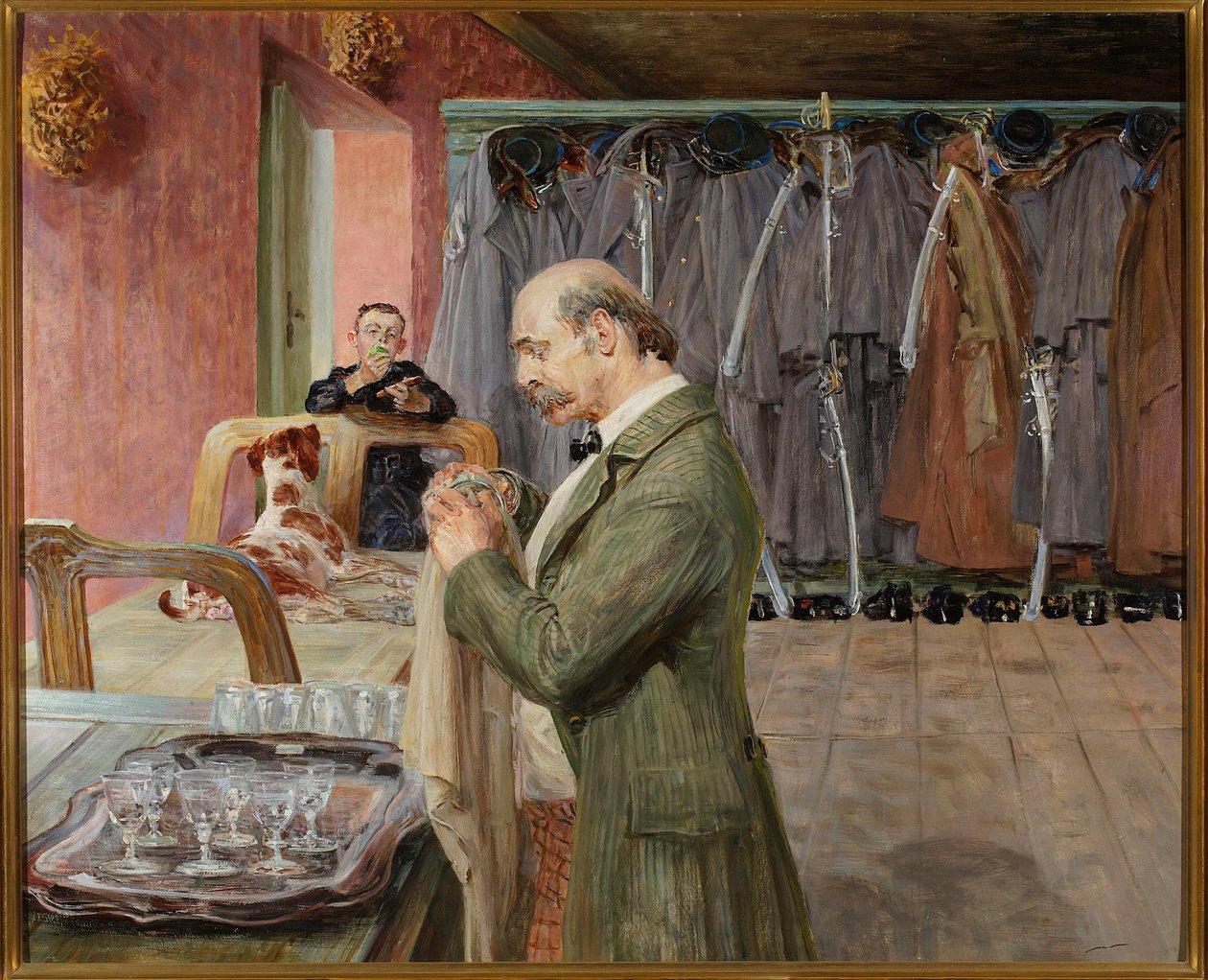 Mijn leven – het middelste deel van het drieluik door Jacek Malczewski