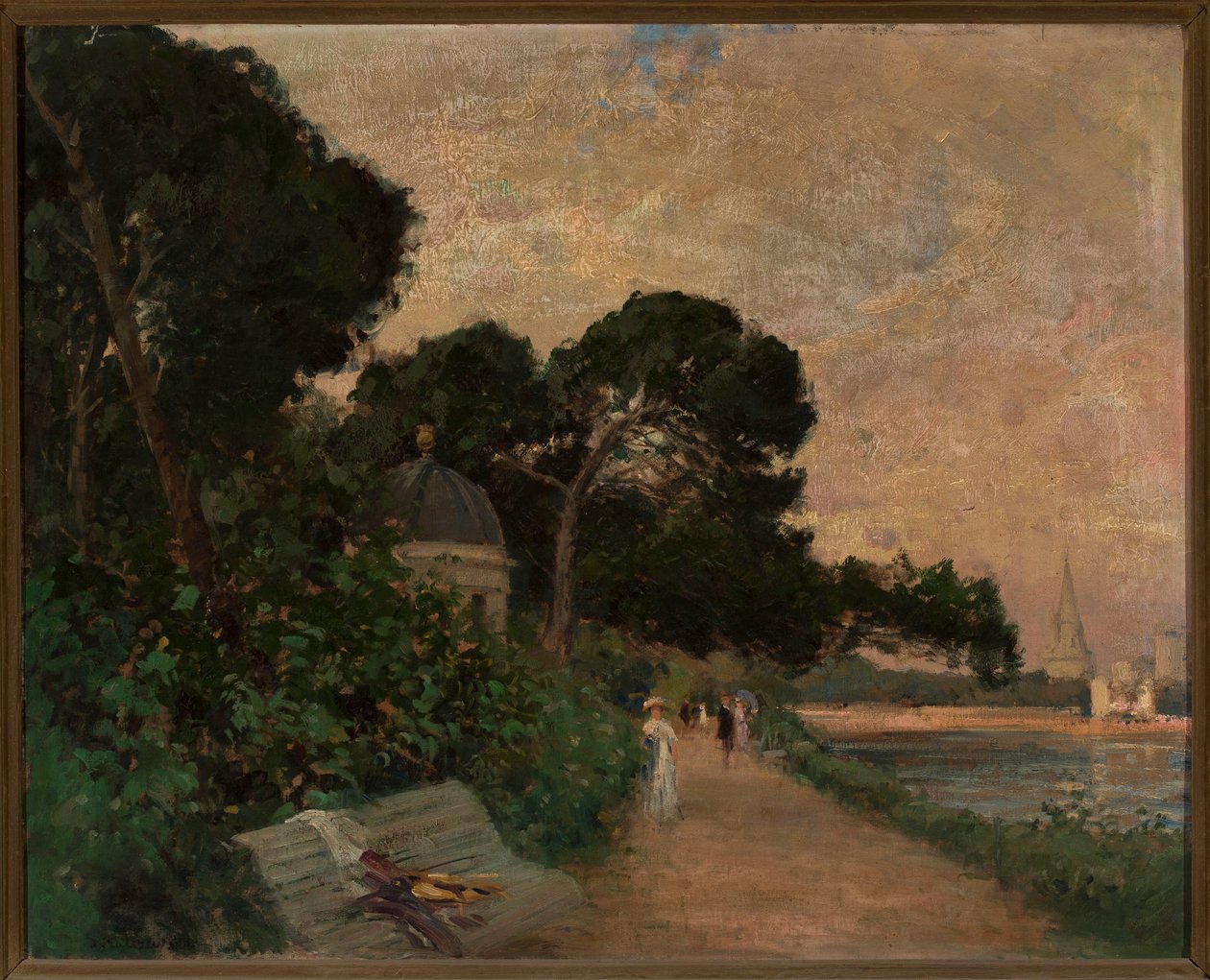 Landschap door Jacek Malczewski