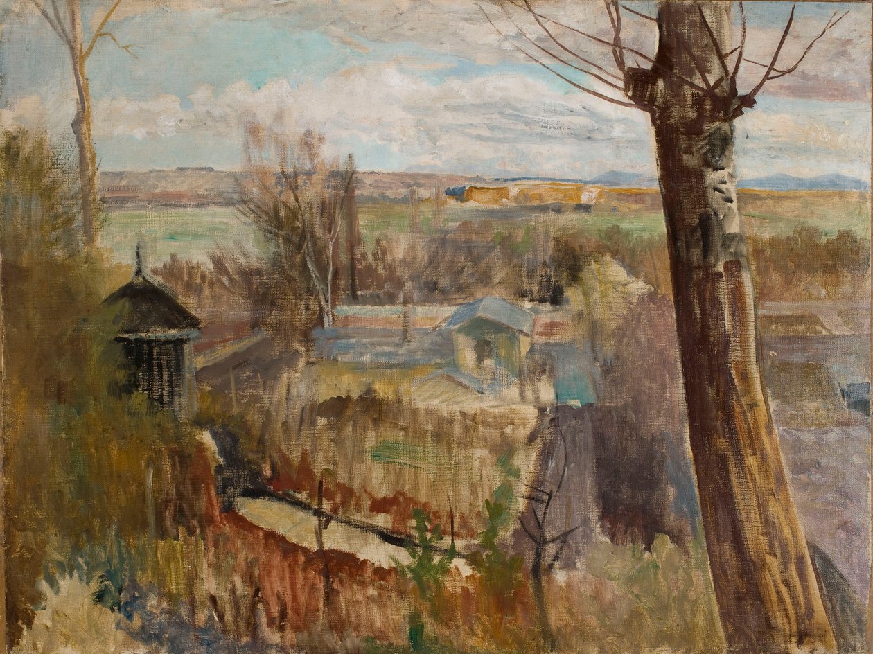 Landschap met Salwator door Jacek Malczewski