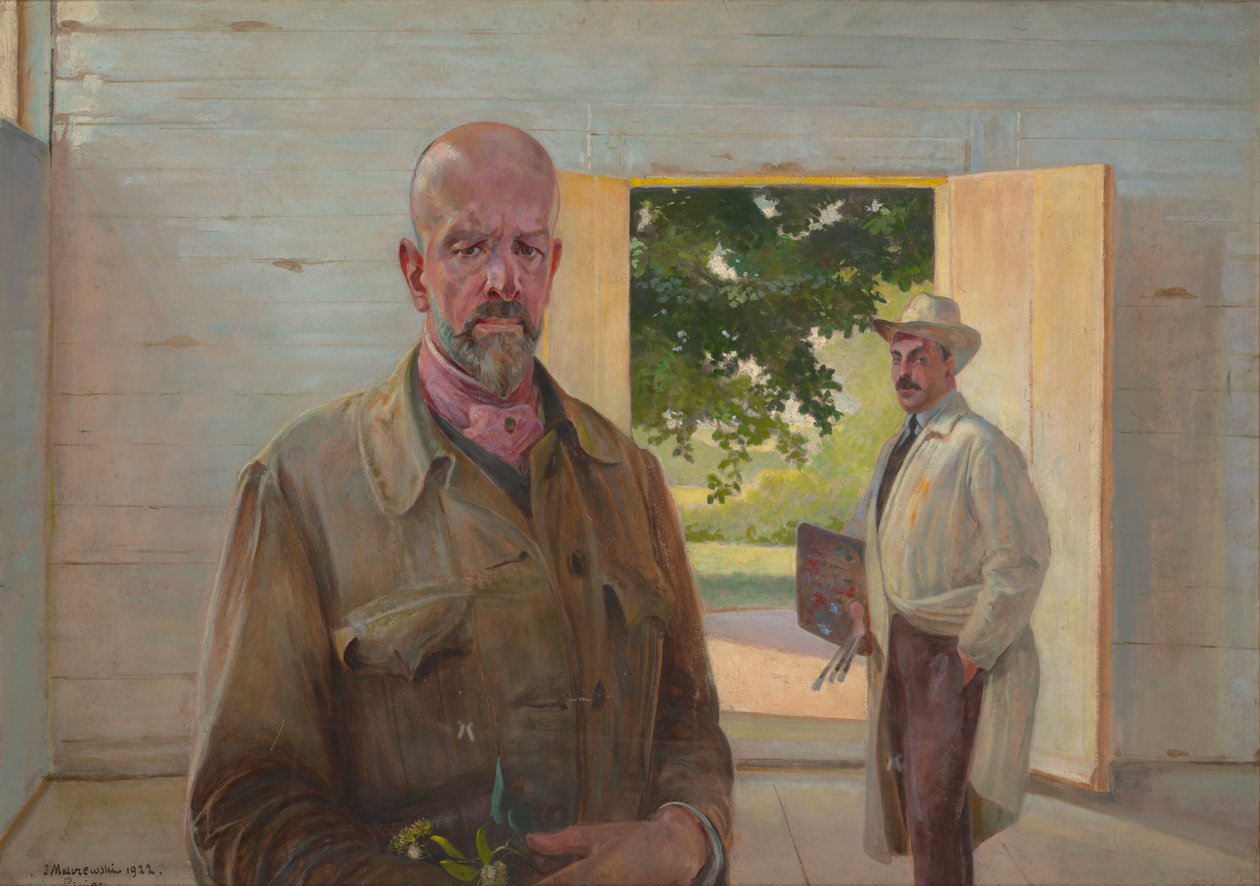Overdracht van de pallet door Jacek Malczewski