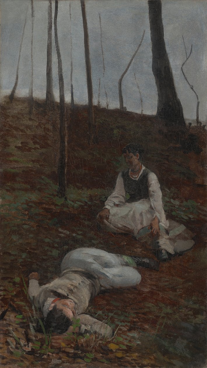 Een scène uit "Balladyna" door Jacek Malczewski