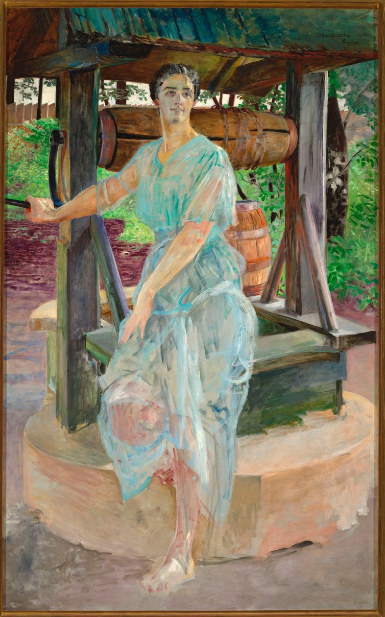 De kracht van de bron (De vergiftigde put) door Jacek Malczewski