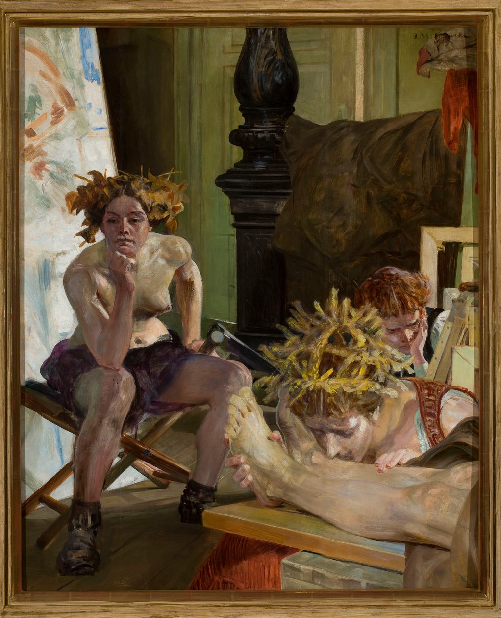 De dood van de kunstenaar door Jacek Malczewski