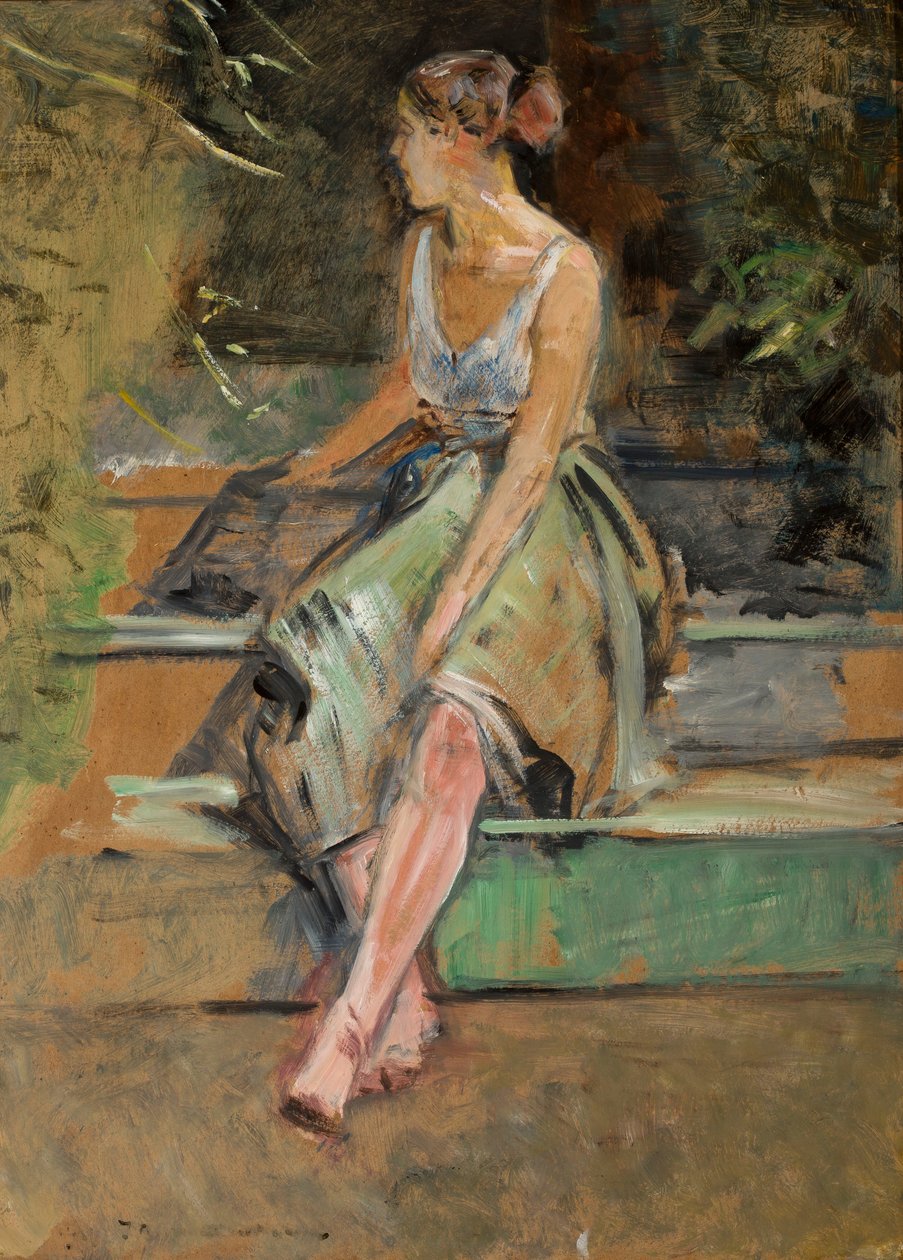 Studie van een meisje door Jacek Malczewski
