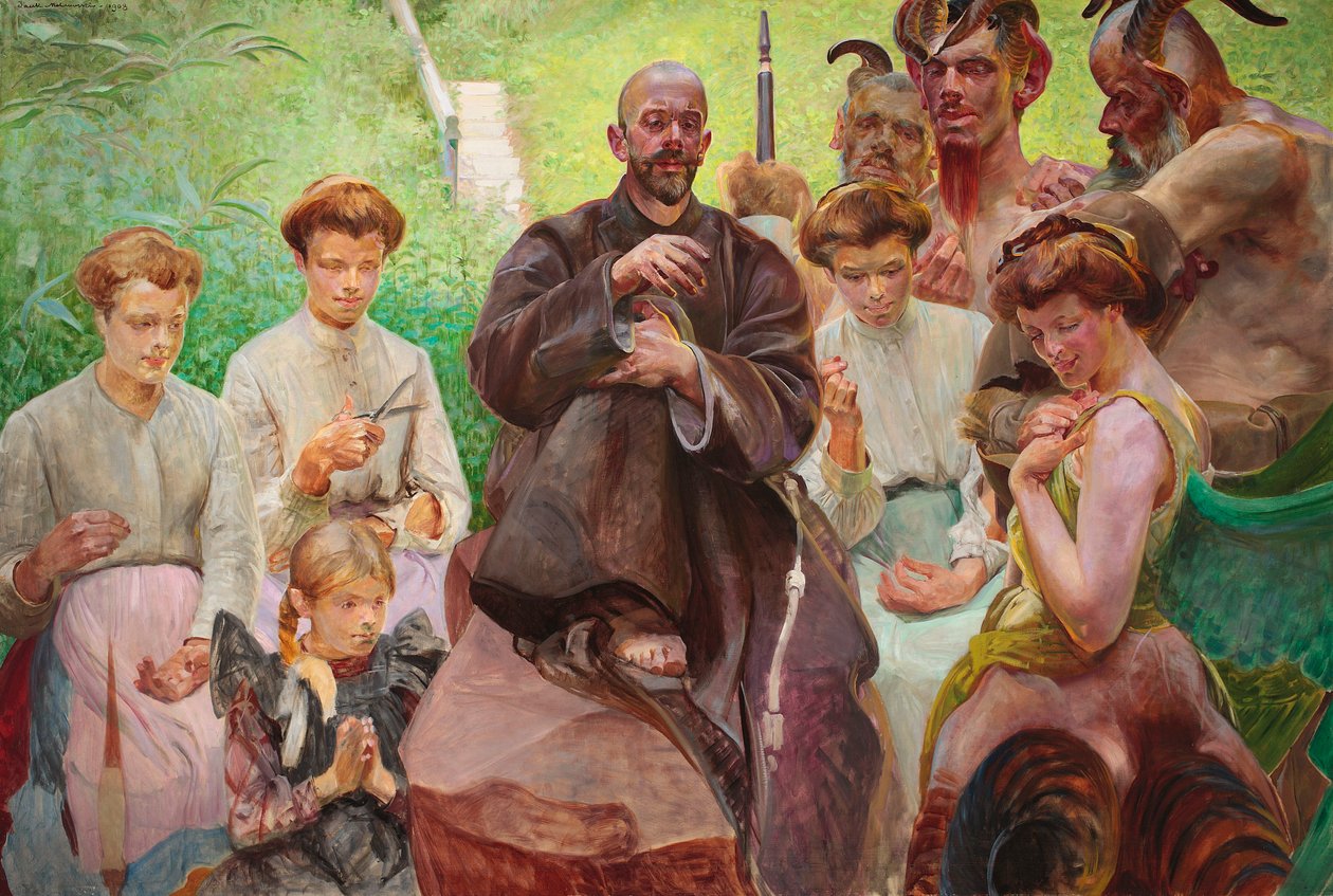 Sint Franciscus door Jacek Malczewski