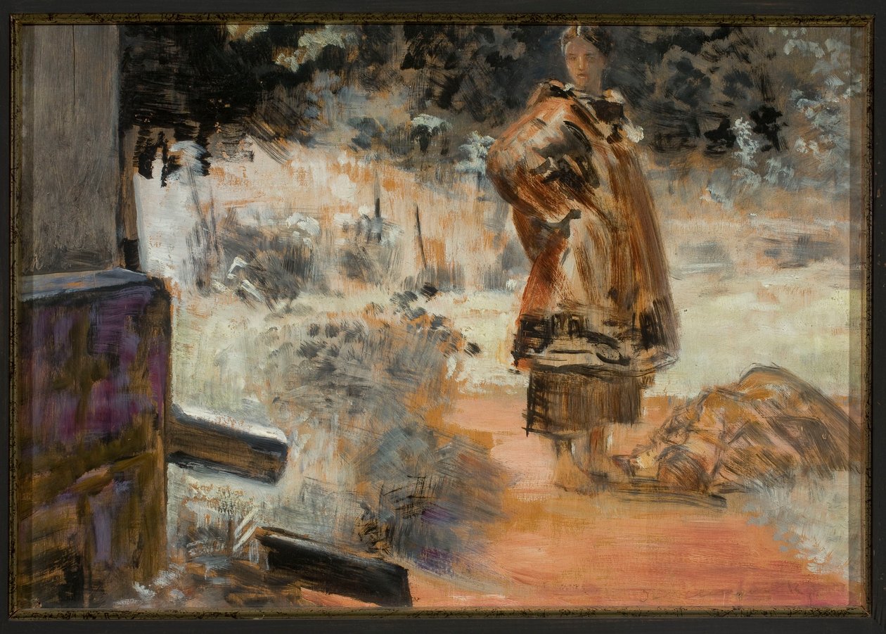 De vergiftigde put, schets door Jacek Malczewski