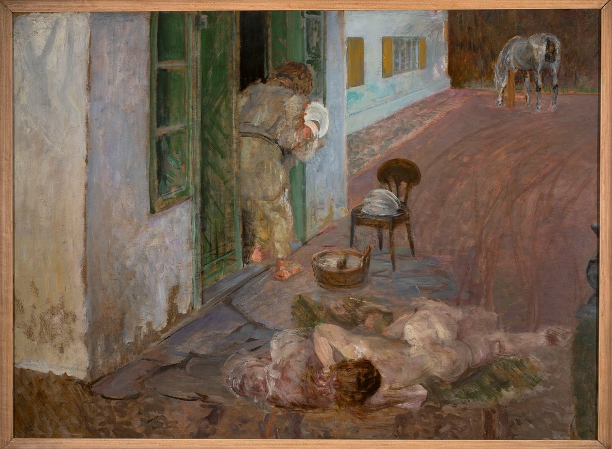 Afwassen. Wielgie door Jacek Malczewski
