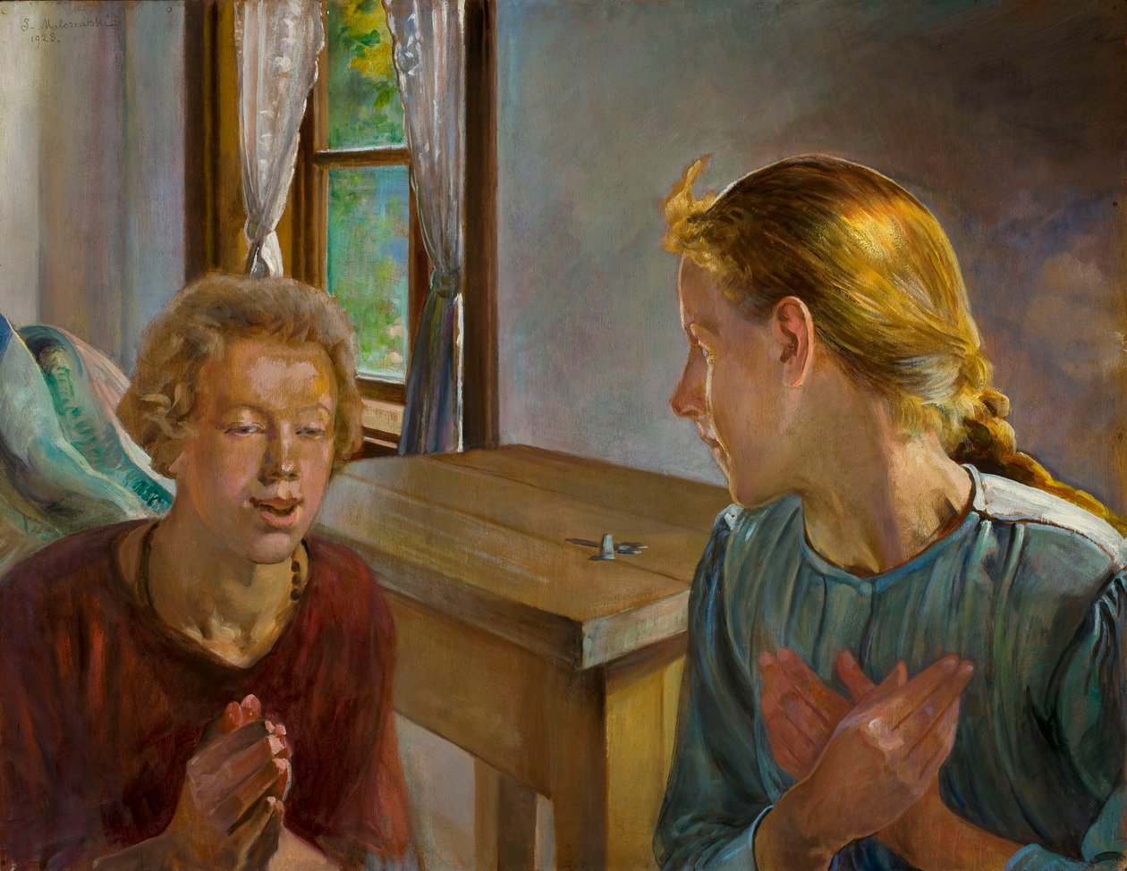Annunciatie door Jacek Malczewski
