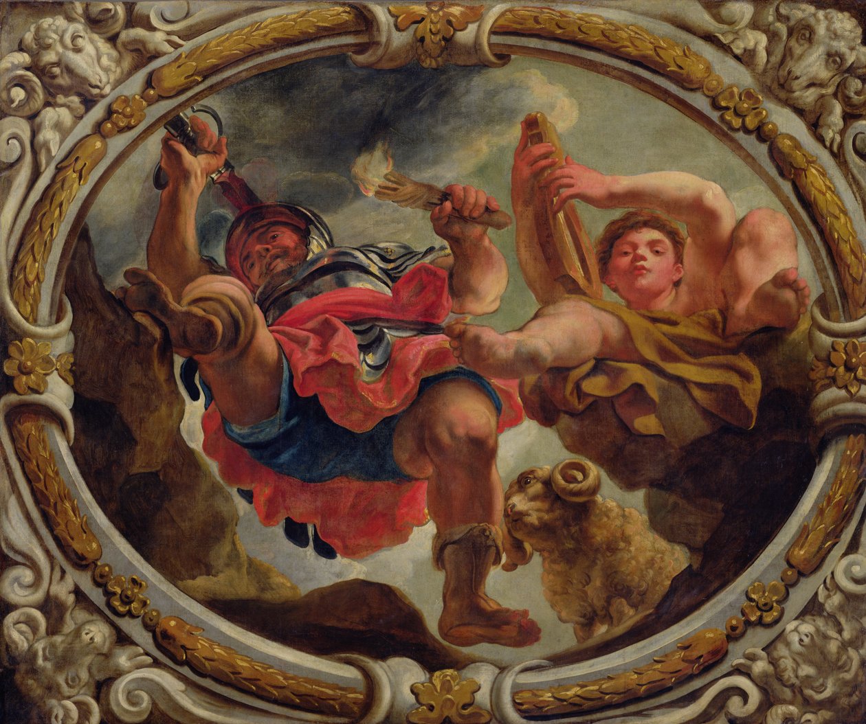 Ram, uit de tekens van de dierenriem door Jacob Jordaens