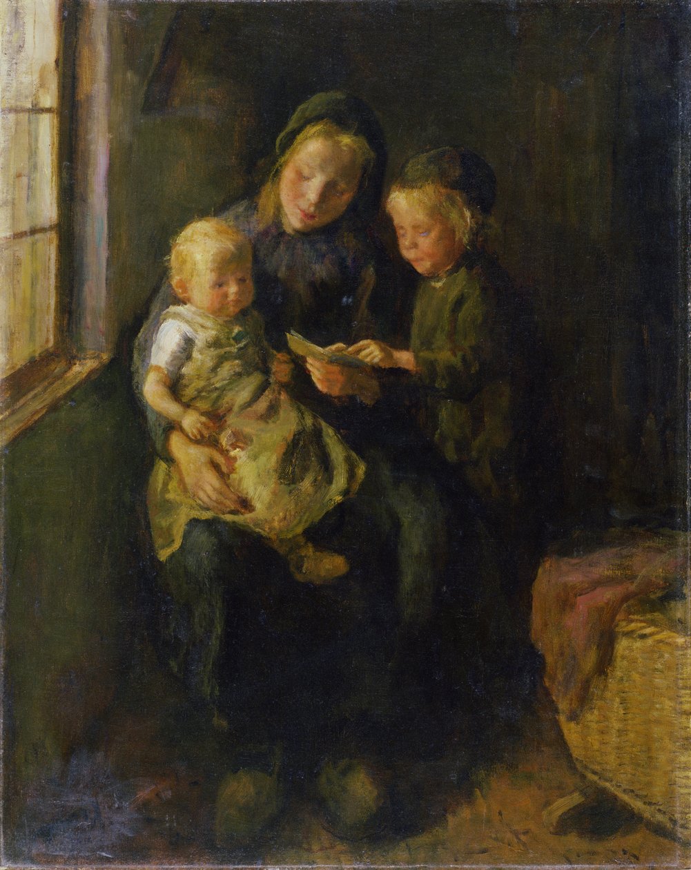 De Leesles door Jacob Simon Kever