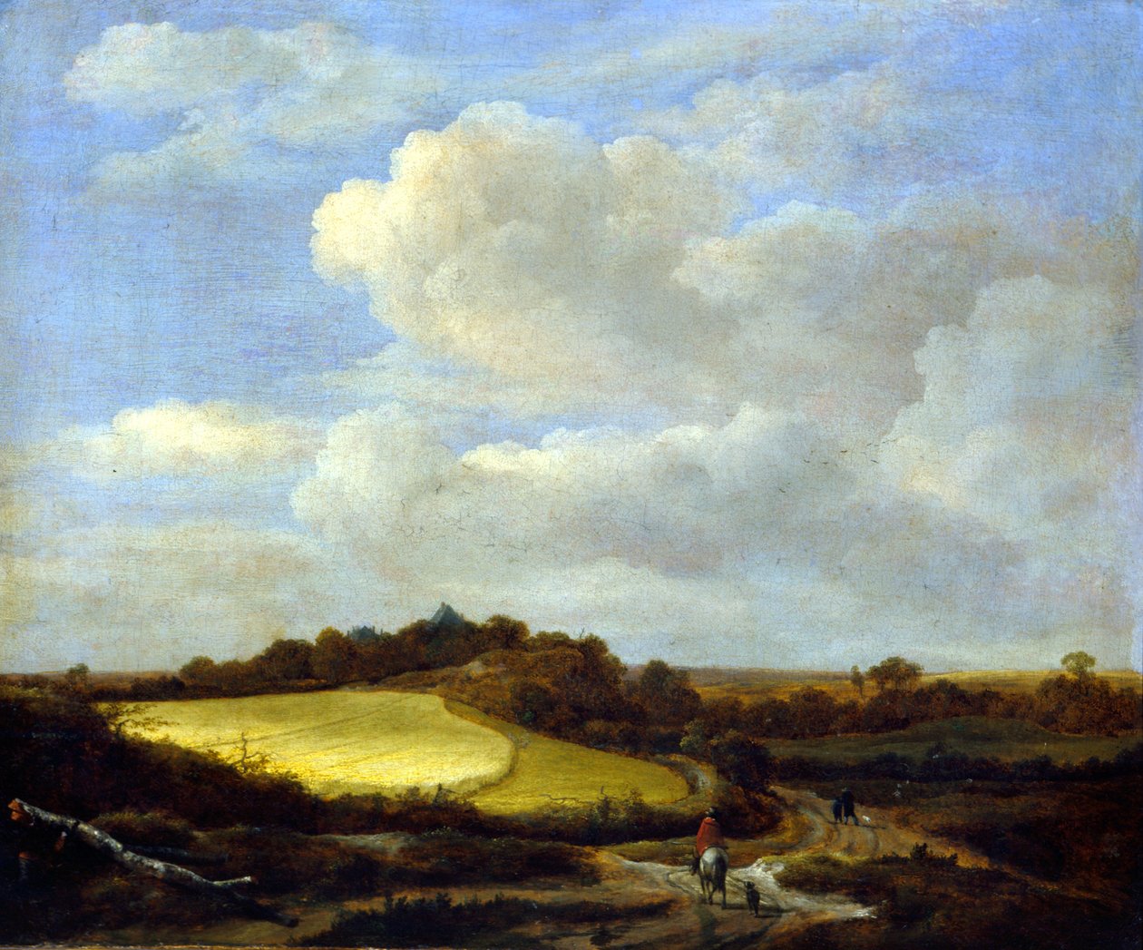 Het korenveld door Jacob van Ruisdael