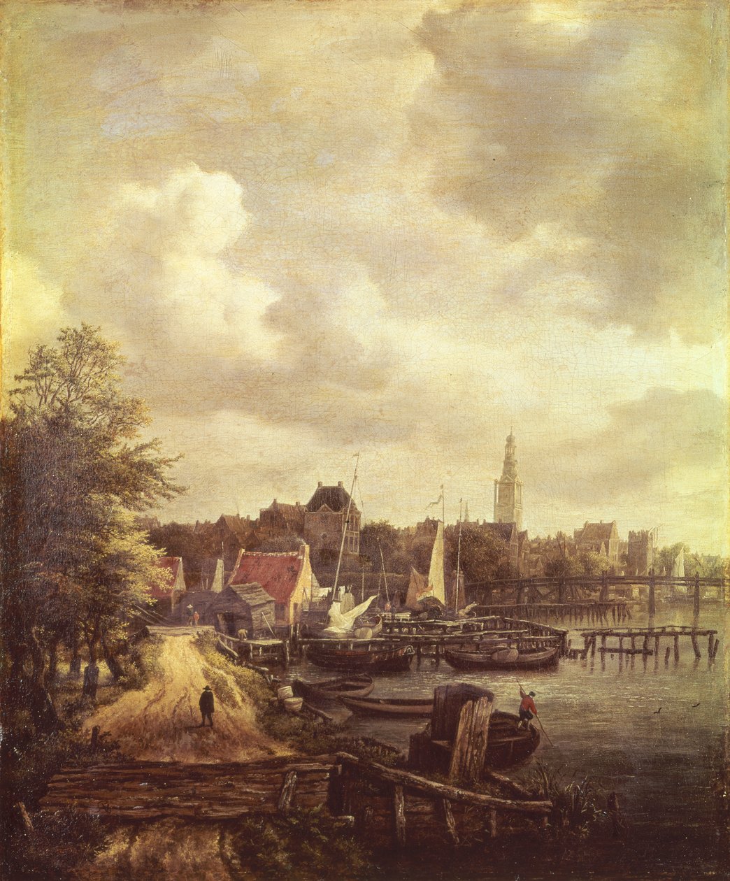 Uitzicht op Amsterdam door Jacob van Ruisdael