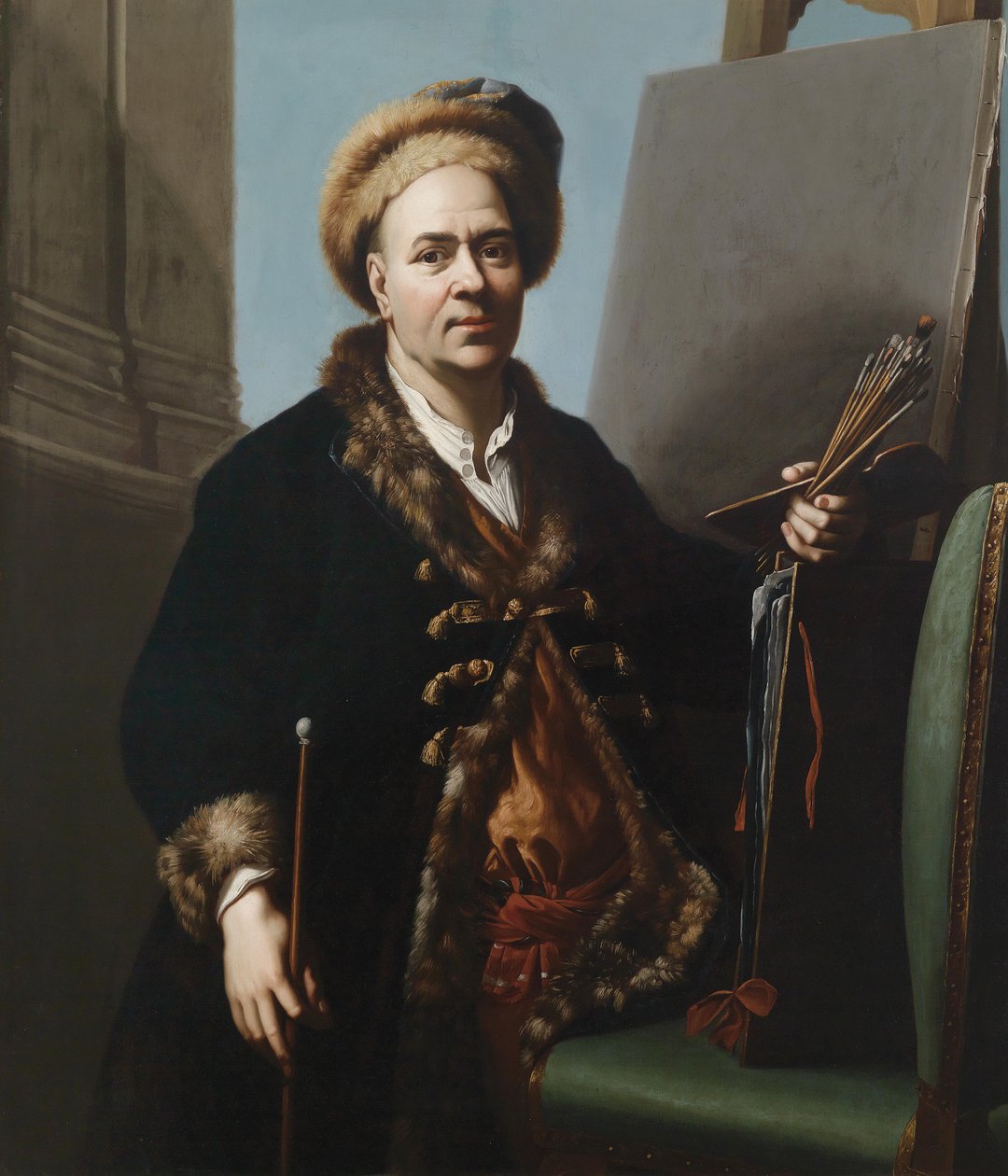 Zelfportret door Jacob van Schuppen