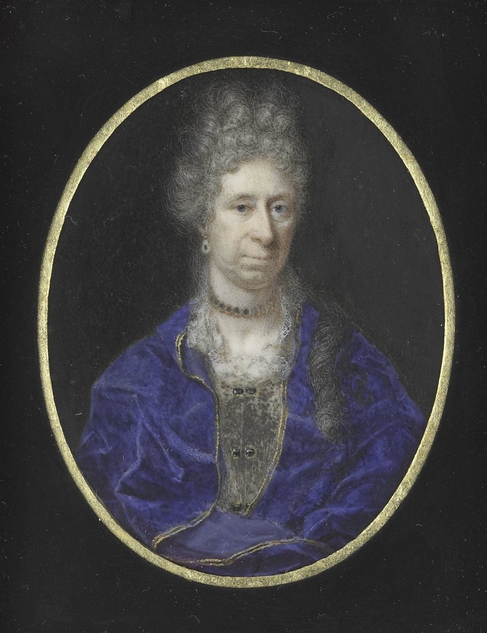 Portret van een vrouw door Jacob Christof Le Blon (attributed to)