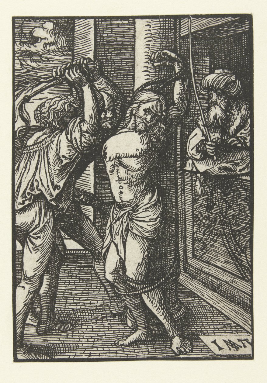 Geseling van Christus door Jacob Cornelisz van Oostsanen