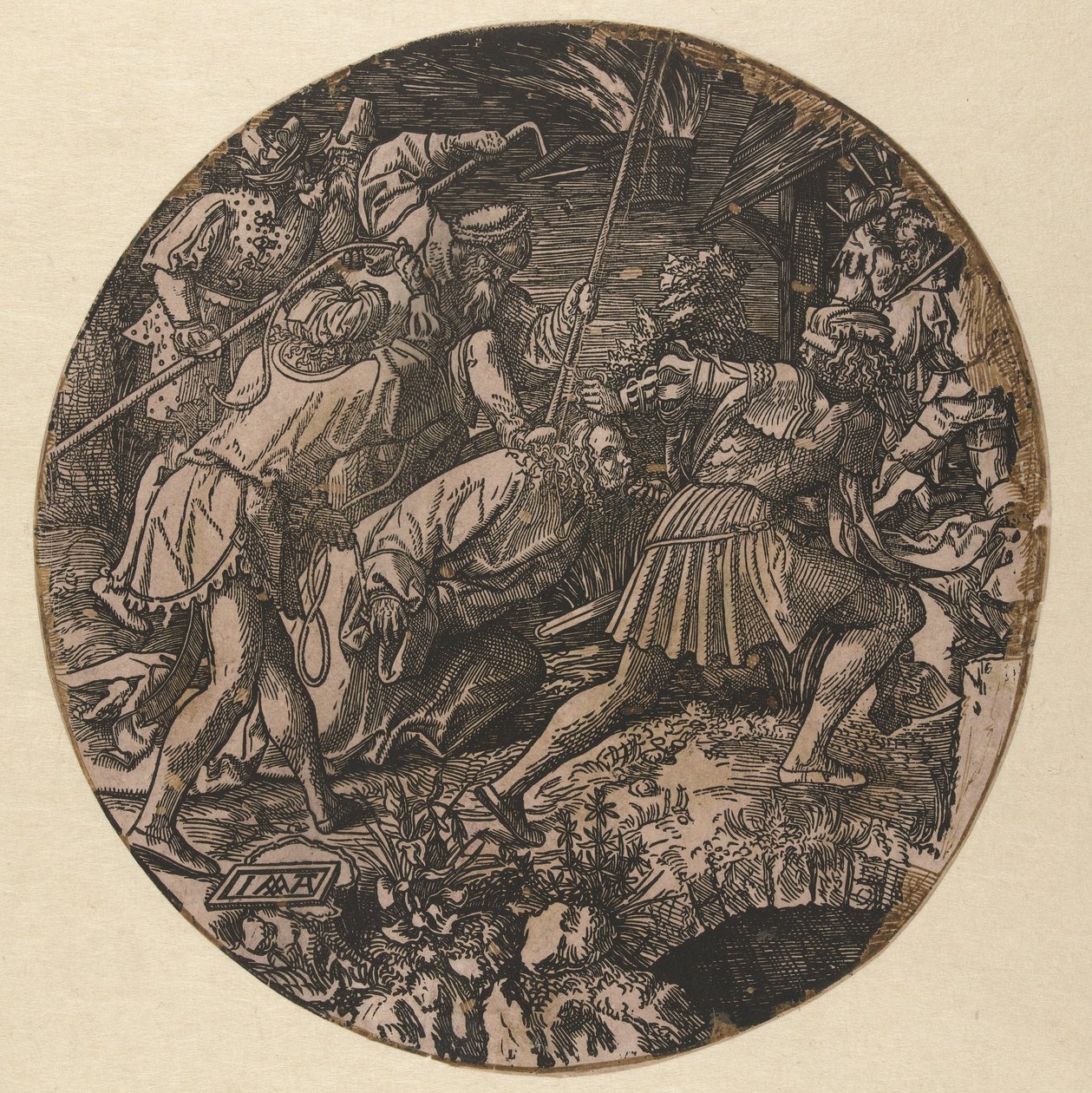 Gevangenneming van Christus door Jacob Cornelisz van Oostsanen
