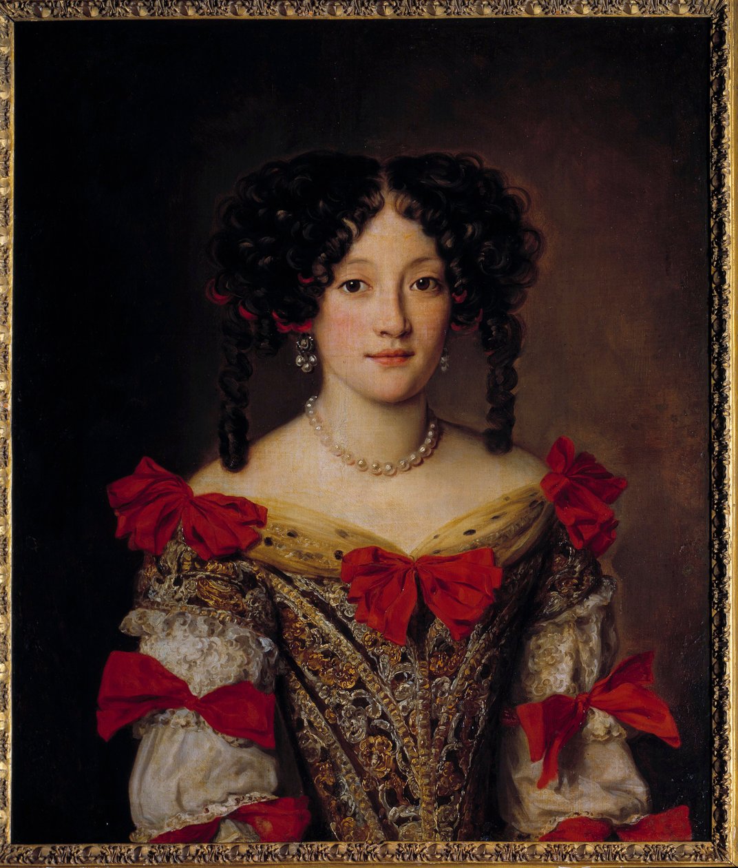 17e-eeuwse Vlaamse mode: Portret van een vrouw door Jacob Ferdinand Voet