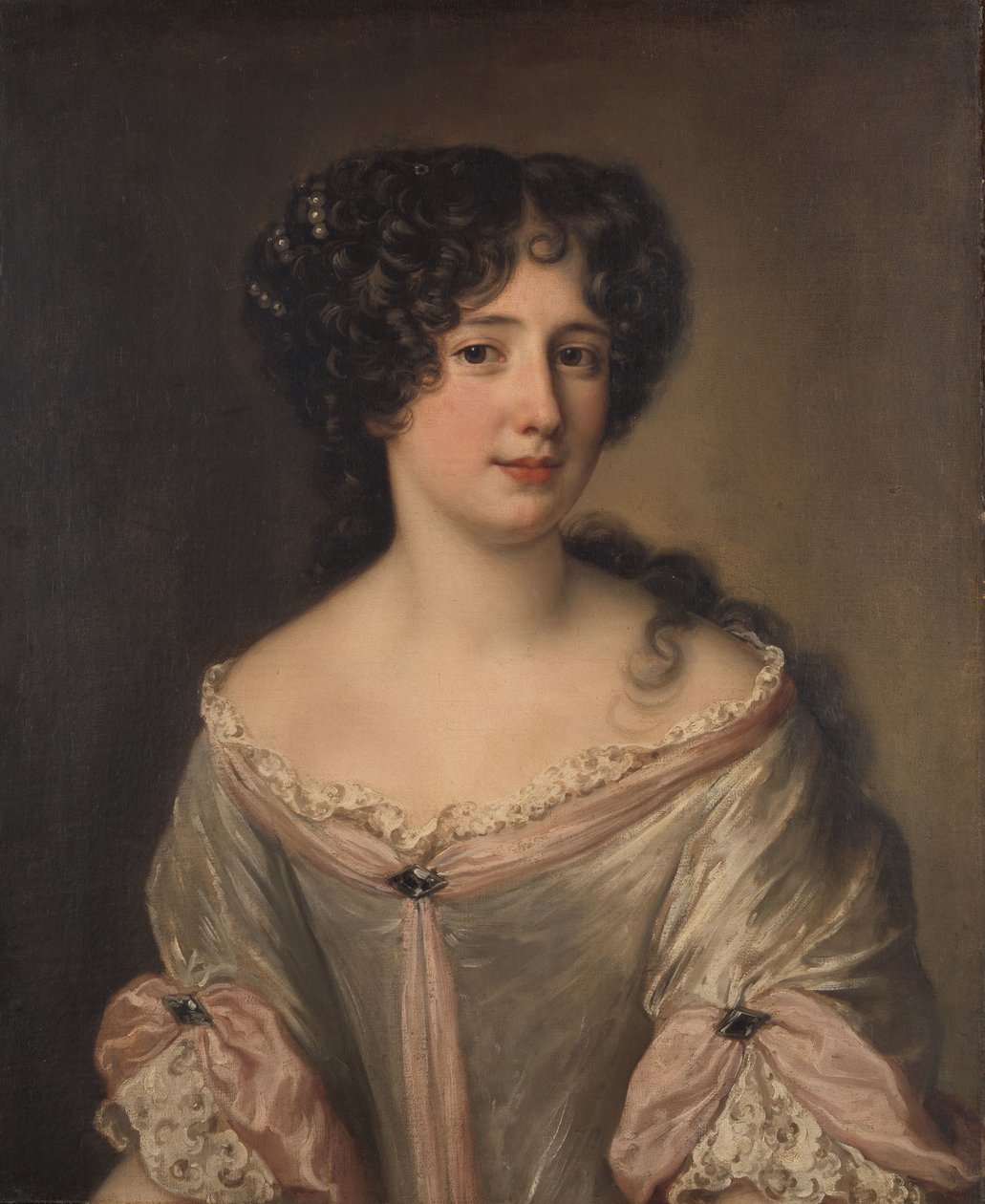 Portret van La Duchessa Mancini Colonna (1646-1699) door Jacob Ferdinand Voet