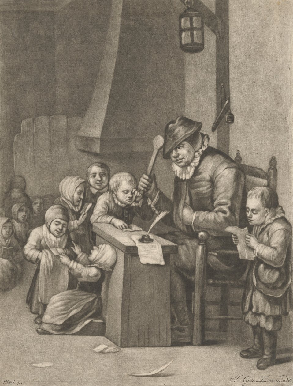 De Nederlandse school door Jacob Gole