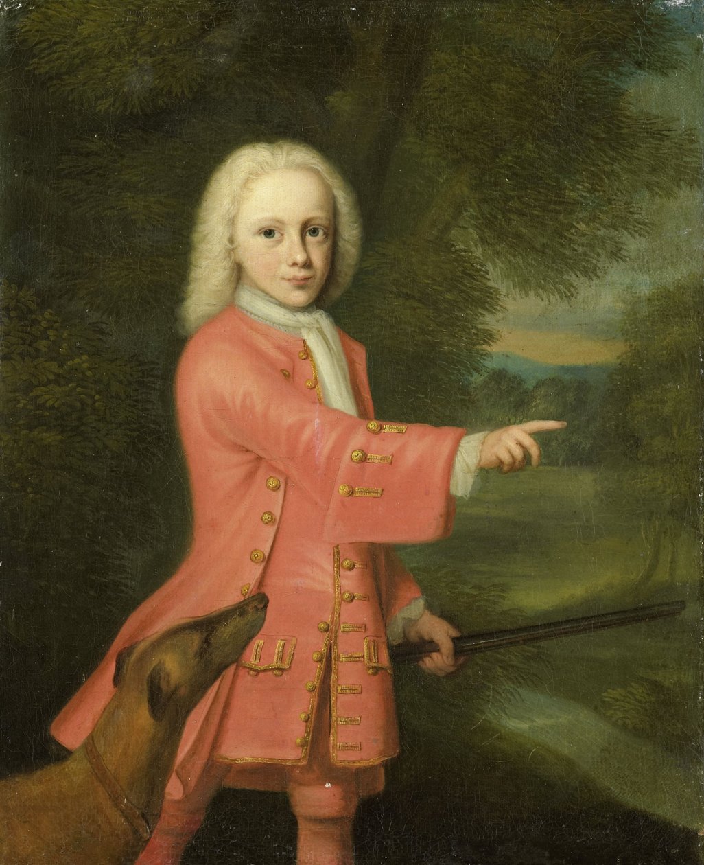 Portret van een jongen door Jacob Jan Nachenius