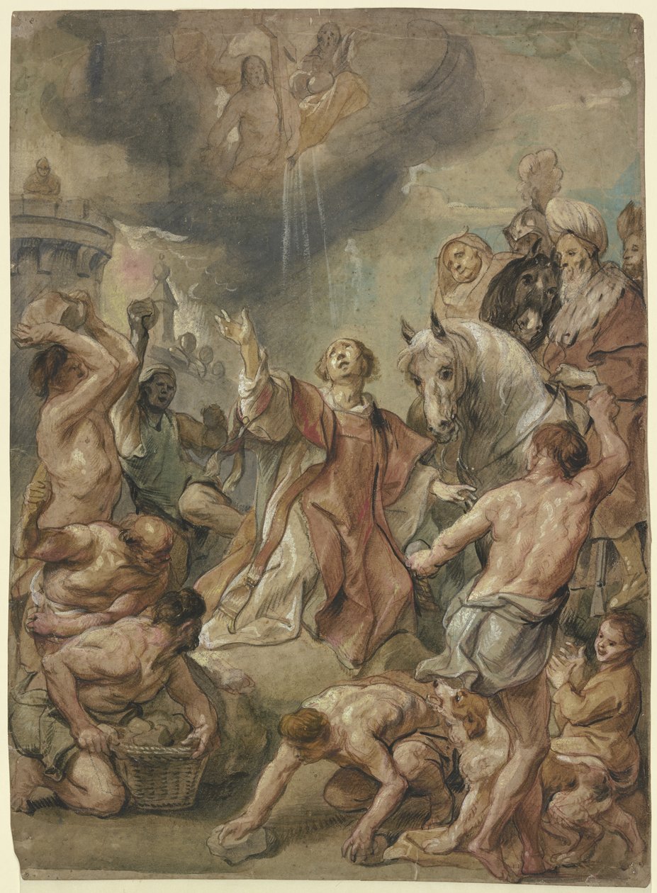 Het martelaarschap van de heilige Stefanus door Jacob Jordaens