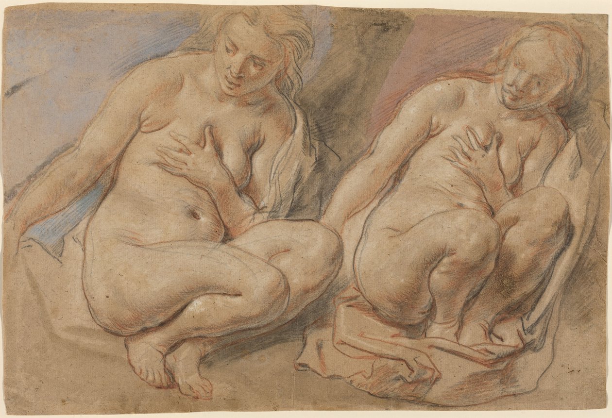 Gehurkte Susanna door Jacob Jordaens