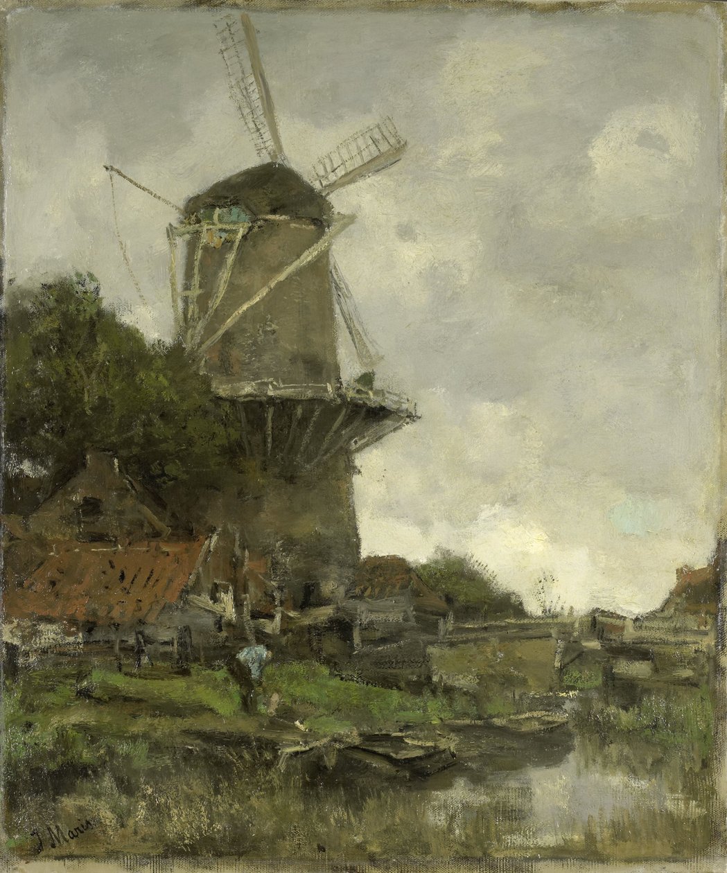 De Molen door Jacob Maris