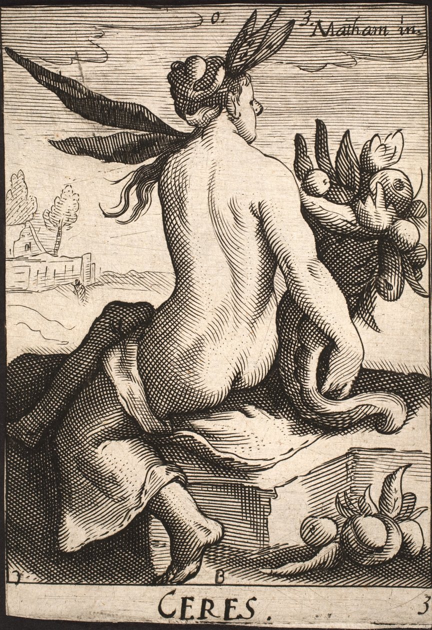 Ceres door Jacob Matham