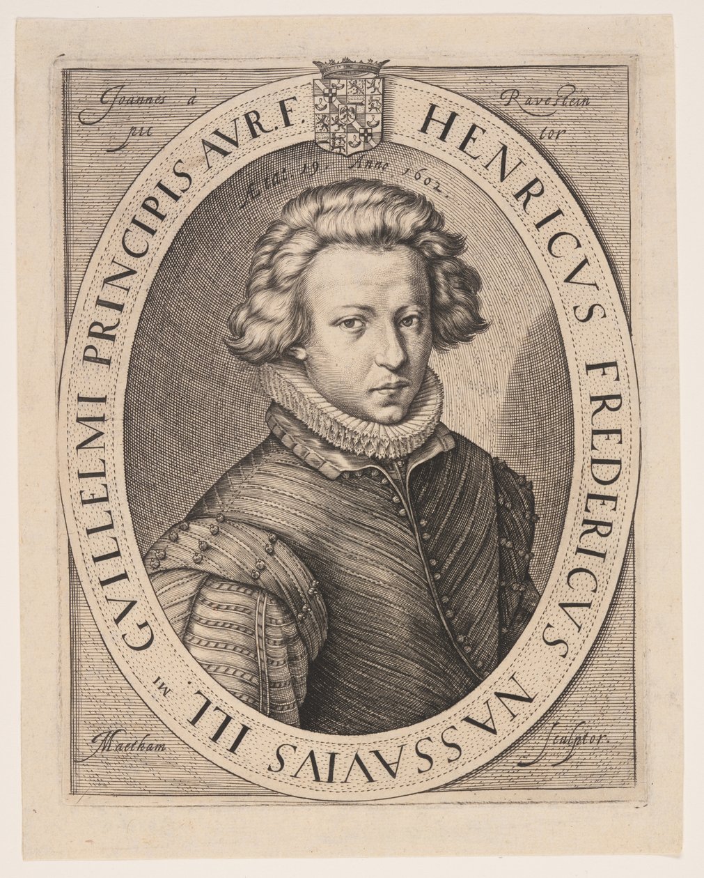 Frederik Hendrik, Prins van Oranje door Jacob Matham
