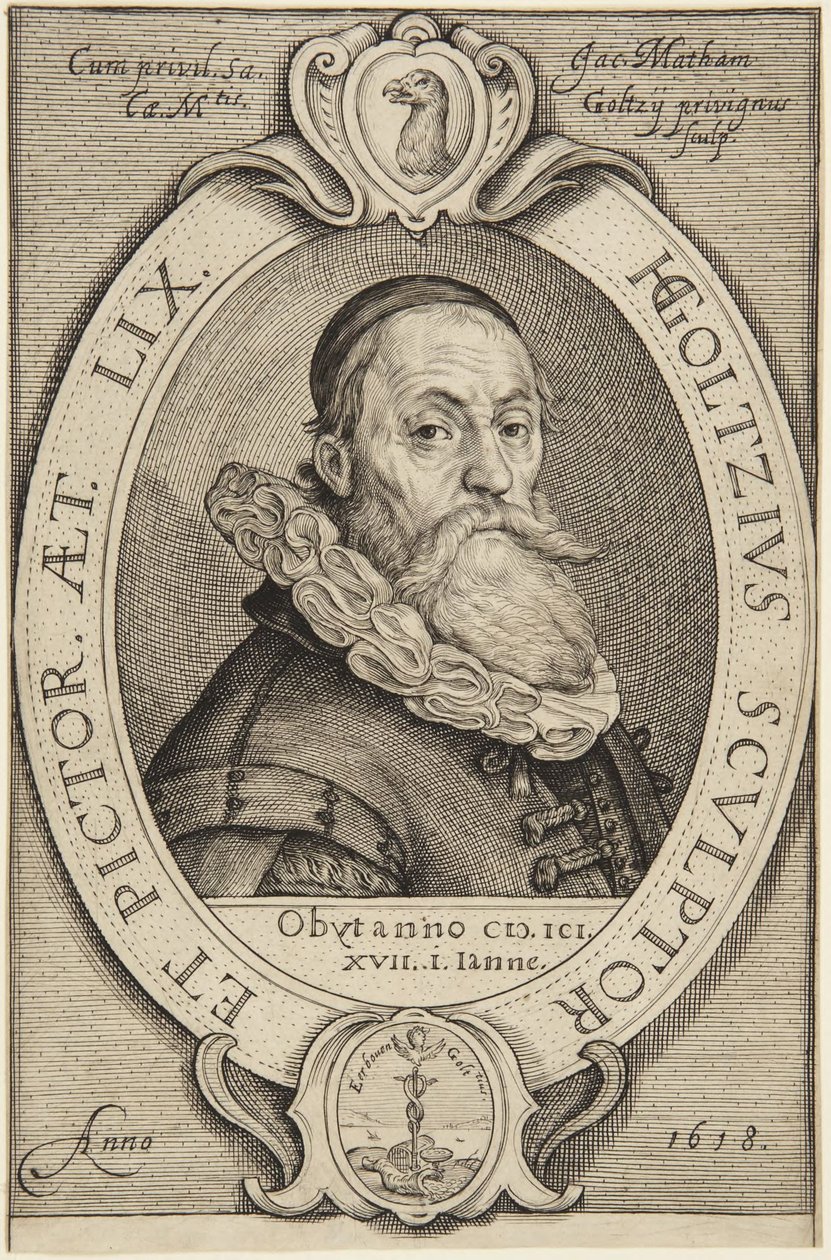 Hendrick Goltzius door Jacob Matham